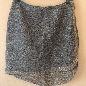 Elie Tahari Asymmetrical Hem Mini skirt